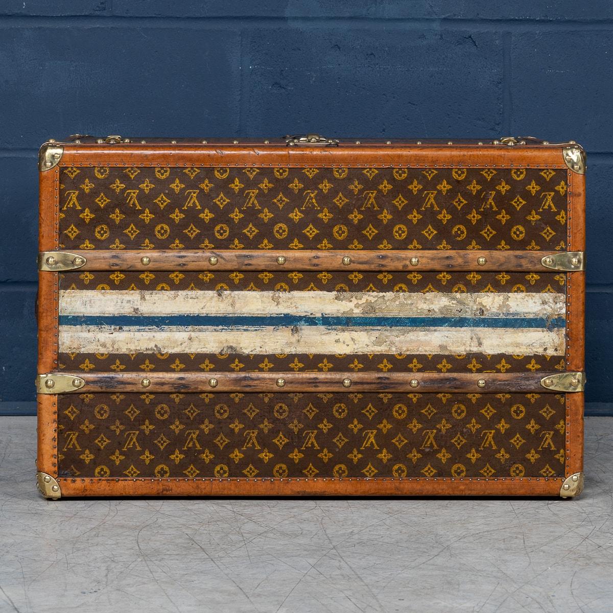 Antique 20th Century Louis Vuitton Hat Trunk In Monogram Canvas, Paris c.1920 2