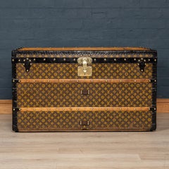 Antique 20th Century Louis Vuitton Steamer Trunk, France, circa 1910