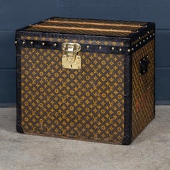 Antique 20th Century Louis Vuitton Trunk In Monogram Canvas, France c.1920