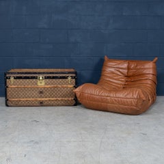 Antique 20th Century Louis Vuitton Trunk In Woven Canvas, France c.1900