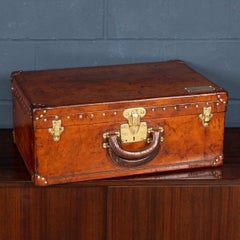 Antique 20th Century Rare French Louis Vuitton Leather Travelling Case
