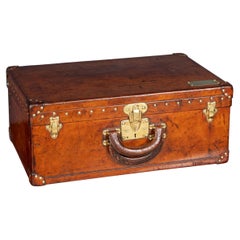 Antique 20th Century Rare French Louis Vuitton Leather Travelling Case
