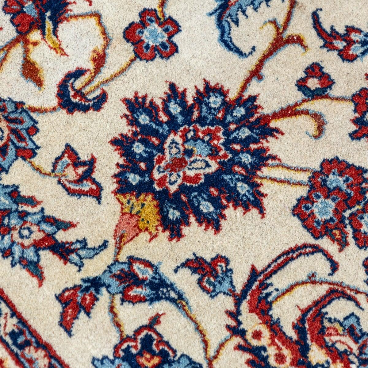 Antiker, seltener, handgefertigter, persischer Najafabad-Teppich des 20. Jahrhunderts, um 1910 (Wolle) im Angebot