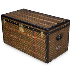 Antique 20th Century Rare Louis Vuitton Steamer Trunk, circa 1910
