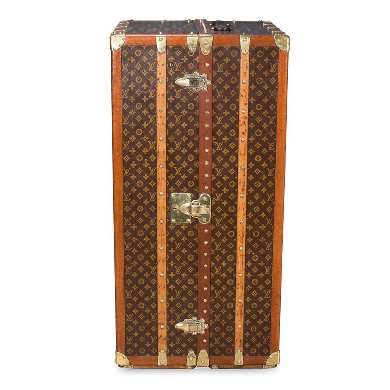 Antique 20th Century Rare Louis Vuitton Wardrobe Trunk, circa 1930 at 1stdibs