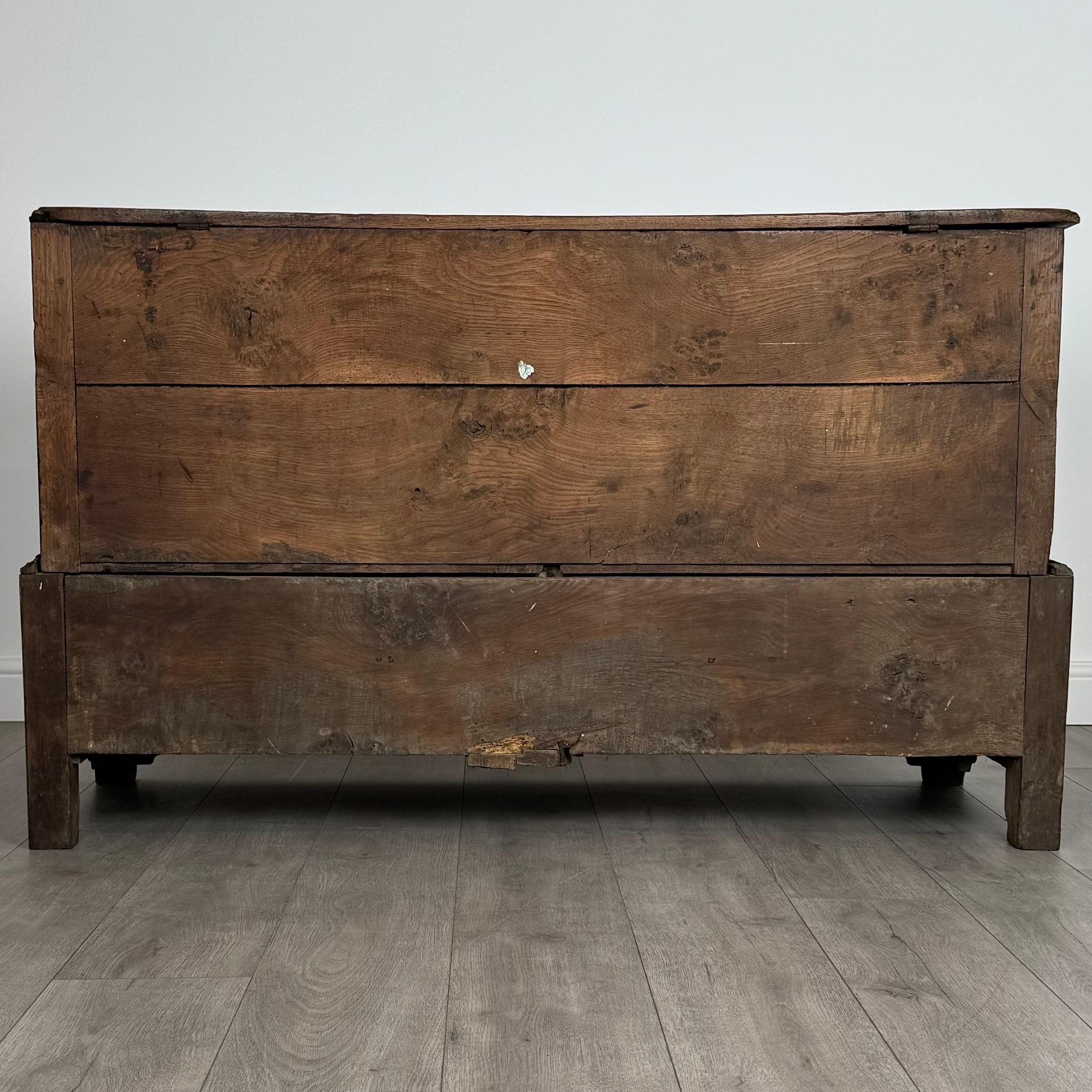 Chêne Table de salle à manger de style réfractoire du 20ème siècle en chêne (REF AF-3684) en vente