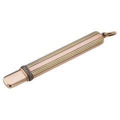 Antique 20th Century Russian Two-Colour Gold & Diamond Pencil, Moscow c.1910