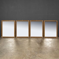 Antique 20th Century Set Of Four Gilt Framed Mirrors c.1920