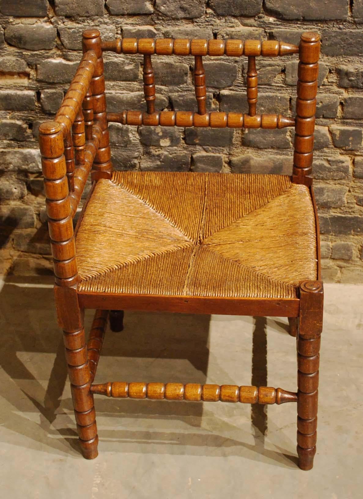 antique bobbin chair