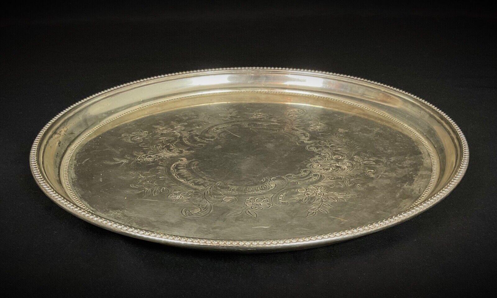 Antico vassoio da portata in argento del XX secolo di WMF - 2Y535 in vendita 3