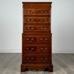 Antique 20th Century Small Chest On Chest In Mahogany ( REF AF-3447 )