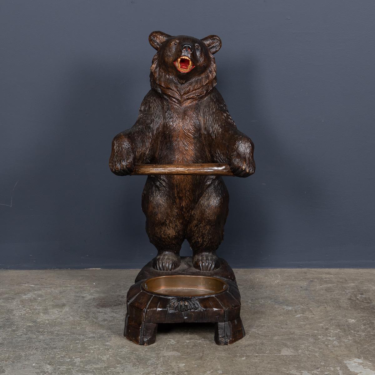 Altro Antico bastone per orso Black Forest svizzero del 20° secolo c.1910 in vendita