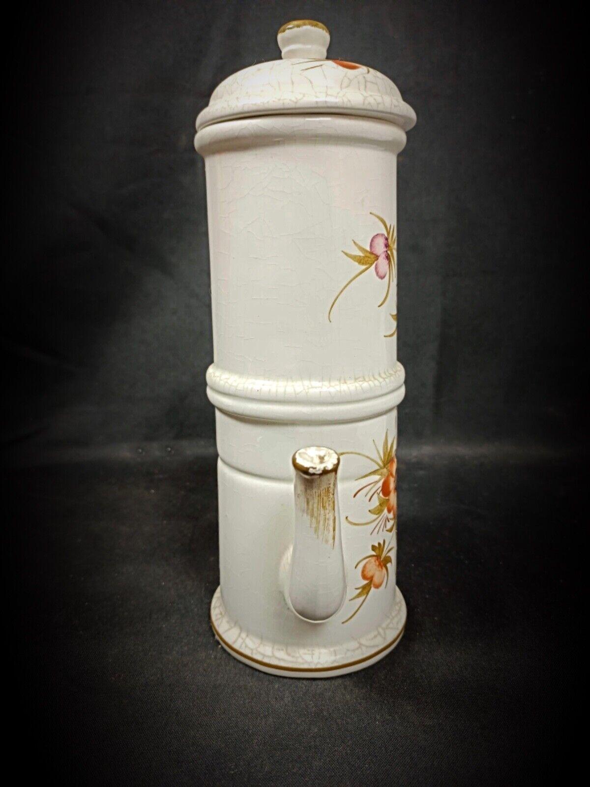 Empire Antique 20th Century Venetian-Style Decorative Ceramic Teapot - 2Y142 For Sale