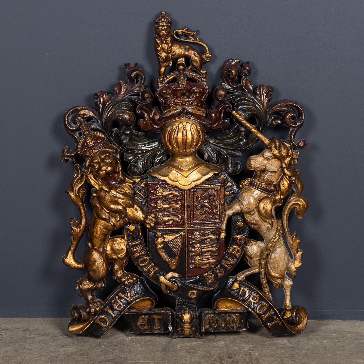 Autre A.IYAL C ANTIQUE ROYAL ANTIQUE en fonte de fer du 20e siècle c.1900 en vente