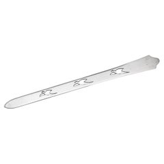 Antique 20thC British Solid Silver Letter Opener, Asprey & Co c.1913