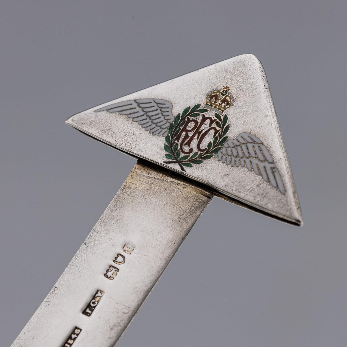 20th Century Antique 20thC British Solid Silver 