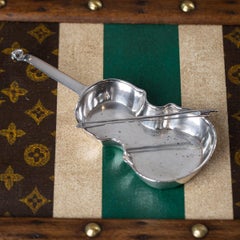 Antique 20thC Edwardian Solid Silver 'Cello' Ashtray, Hukin & Heath c.1905