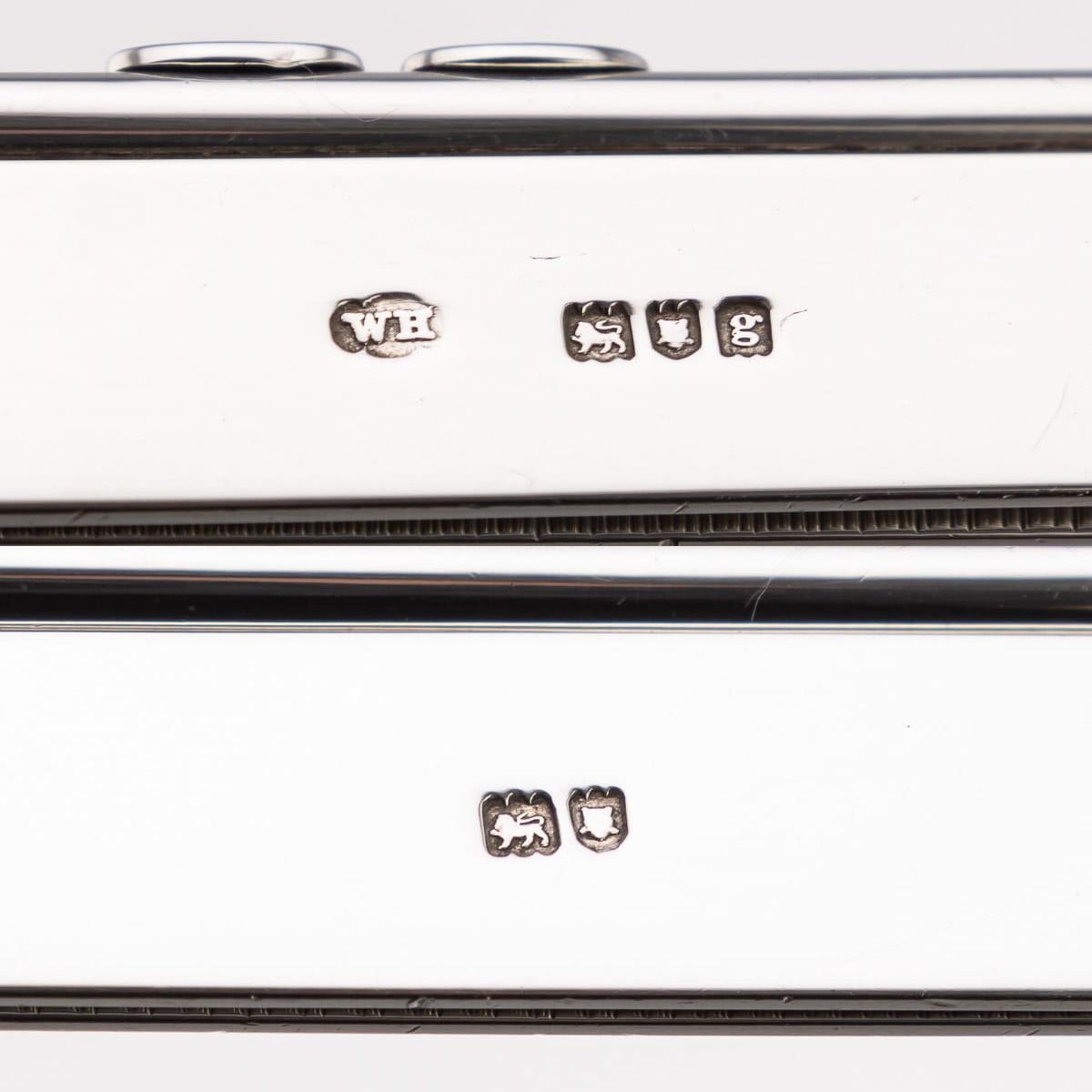 Antique 20thC Edwardian Solid Silver Combination Pencil/Ruler/Pen, London c.1902 For Sale 6