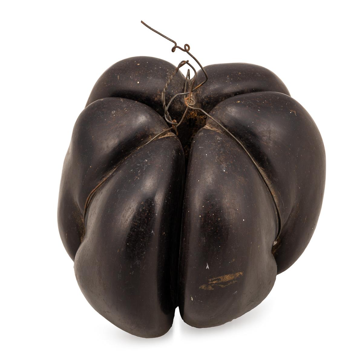 Other Antique 20thC Extremely Rare Polished Triple Coco De Mer Nut, Seychelles c.1900
