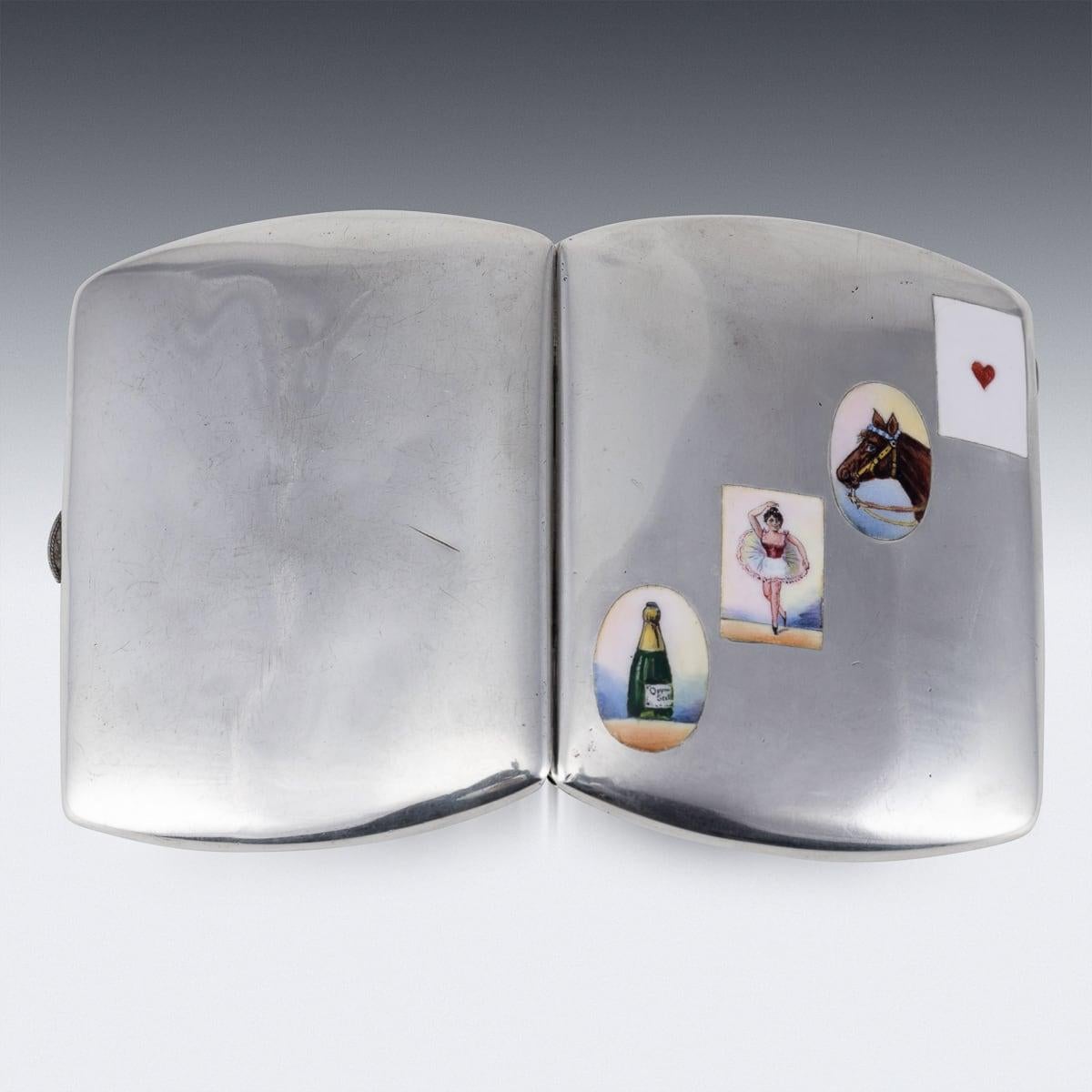 Other Antique 20thC German Solid Silver & Enamel 