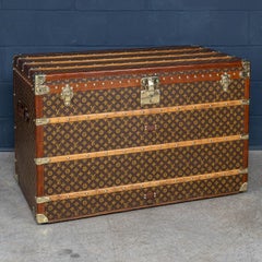 Antique 20thC Louis Vuitton "Malle Haute" In Monogram Canvas, France c.1920