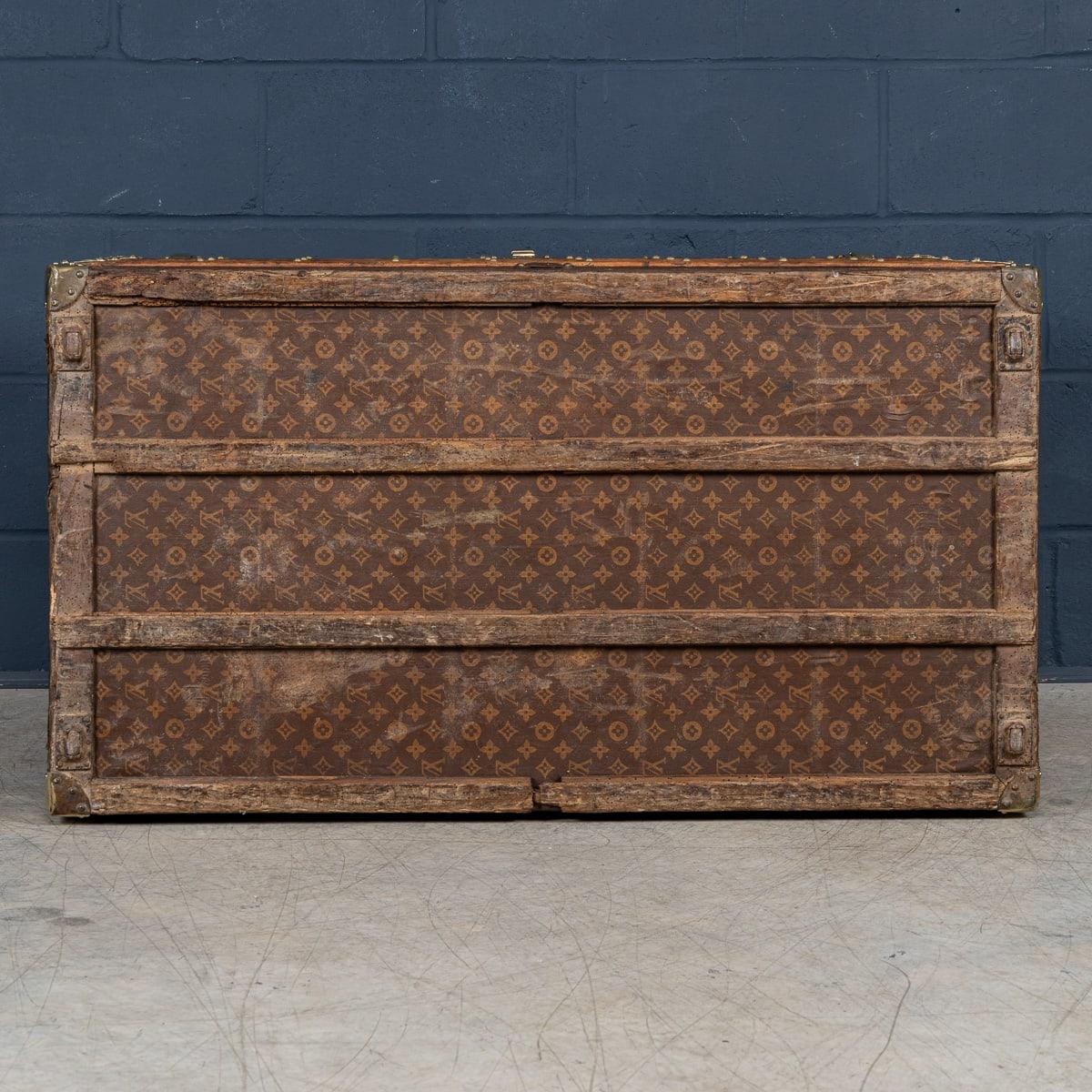 Antico baule Louis Vuitton Haute del XX secolo in tela Monogram, Francia, 1910 ca. in vendita 1
