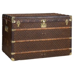 Antico baule Louis Vuitton Haute del XX secolo in tela Monogram, Francia, 1910 ca.