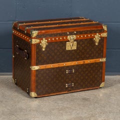 Antique 20thC Louis Vuitton Shoe Trunk In Monogram Canvas, France c.1920