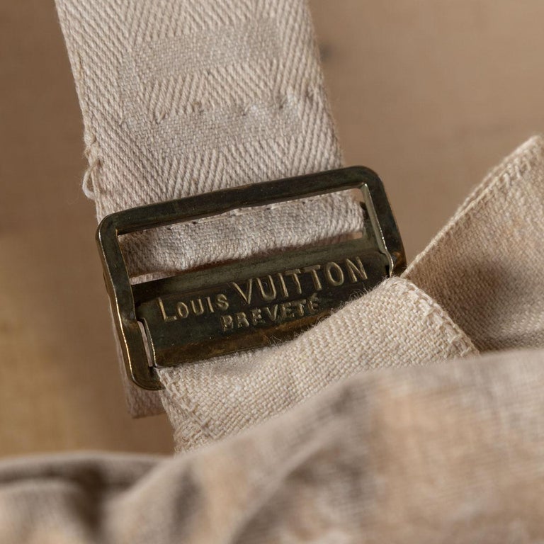 ANTIQUE 20thC RARE LOUIS VUITTON MALLE AERO TRUNK, PARIS c.1920 — Pushkin  Antiques