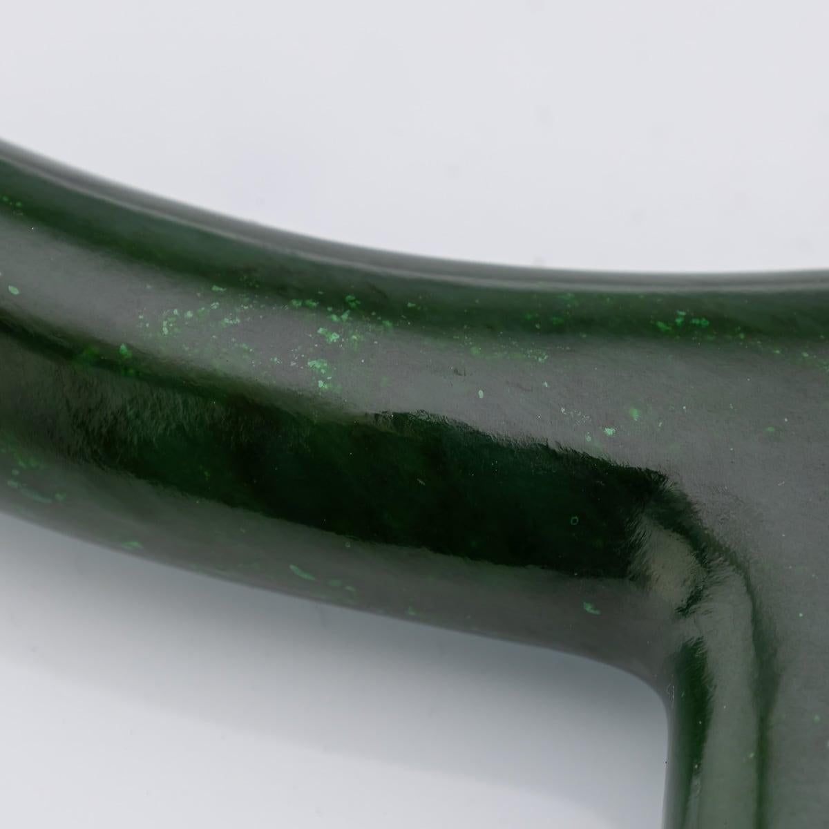Antique 20thC Russian Faberge Style Nephrite & Peridot & Gold Cane Handle c.1910 For Sale 1