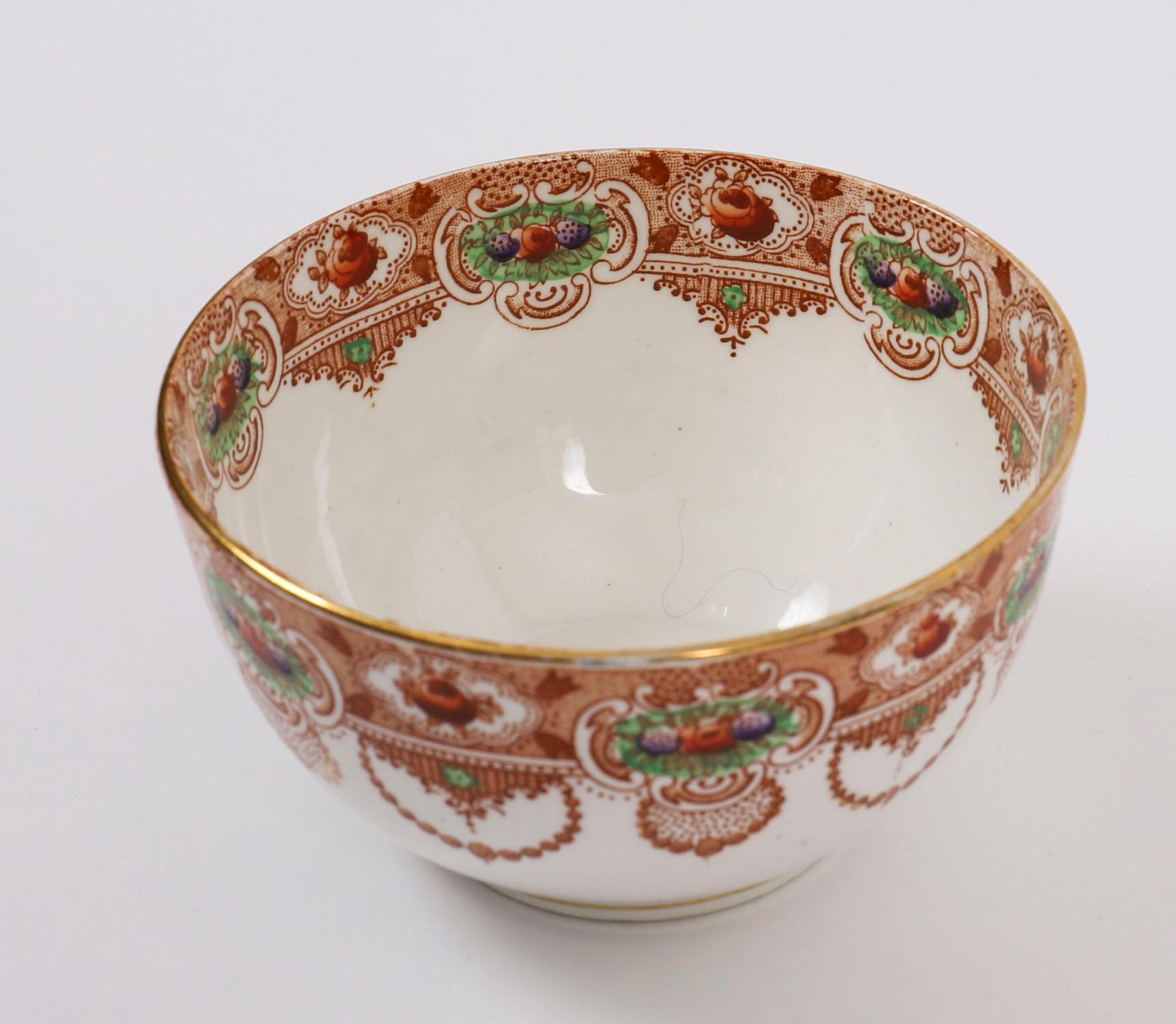 Antikes 21-teiliges Doric China Longton Stafford Porzellan Teeservice 20. Jahrhundert (Neoklassisch) im Angebot