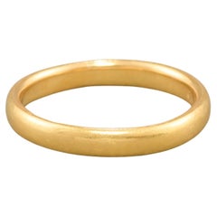 Vintage 22K Gold Wedding Band or Stacking Ring, Hallmarked 1916 - 1917