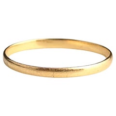 Ancienne alliance en or 22k, alliance de mariage, victorienne