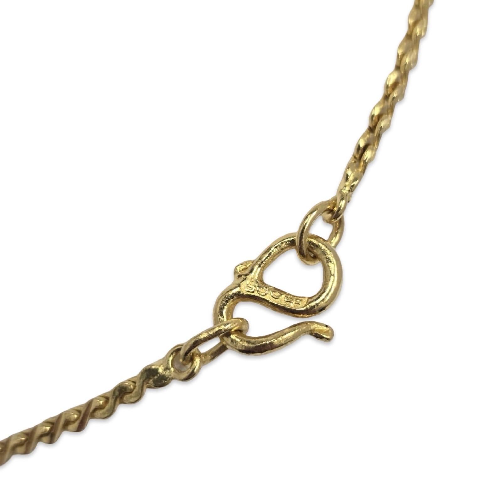 Collier ancien en or 24K avec médaillon en forme de coeur en forme de Koi chinois et script de santé en vente 3