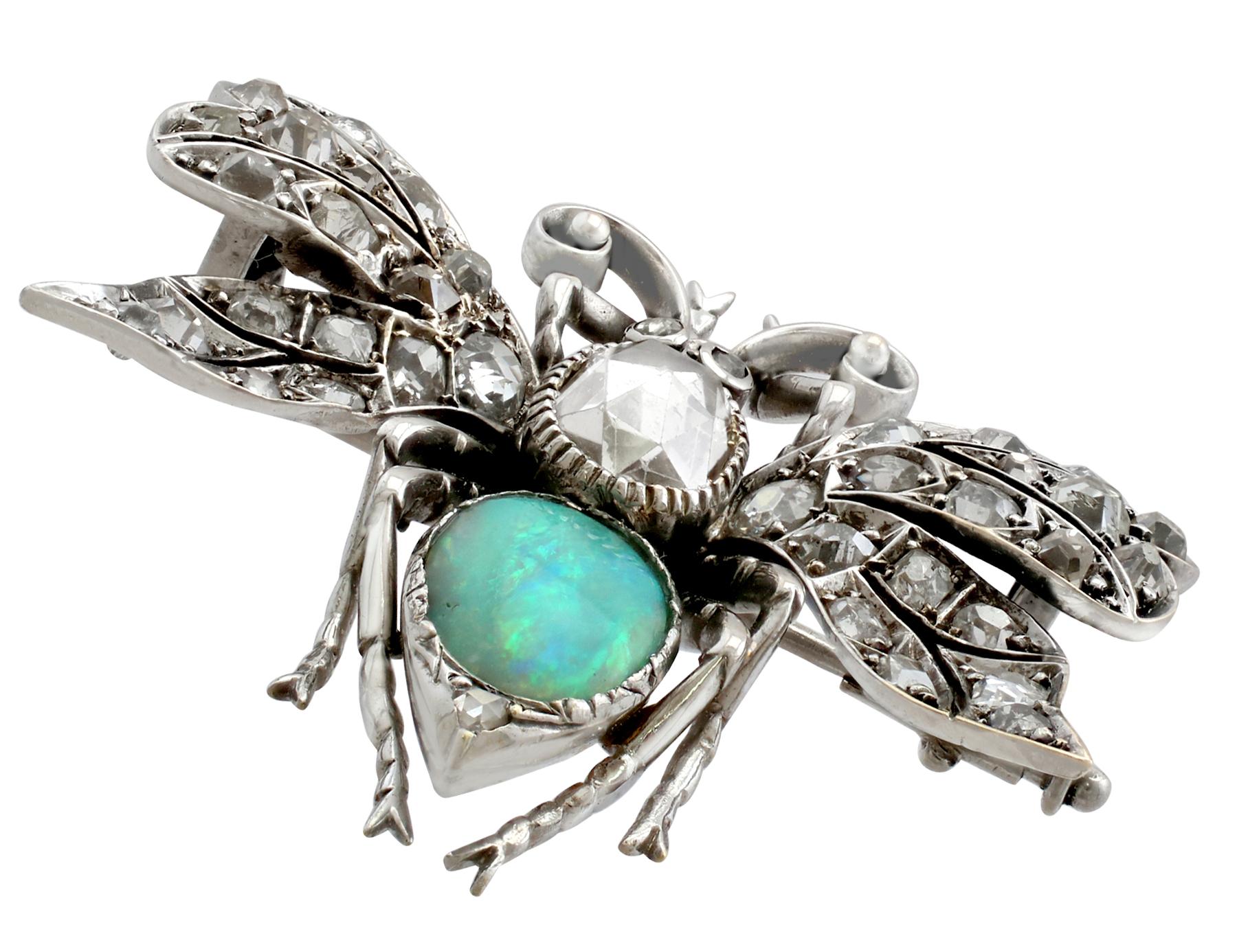 insect in opal