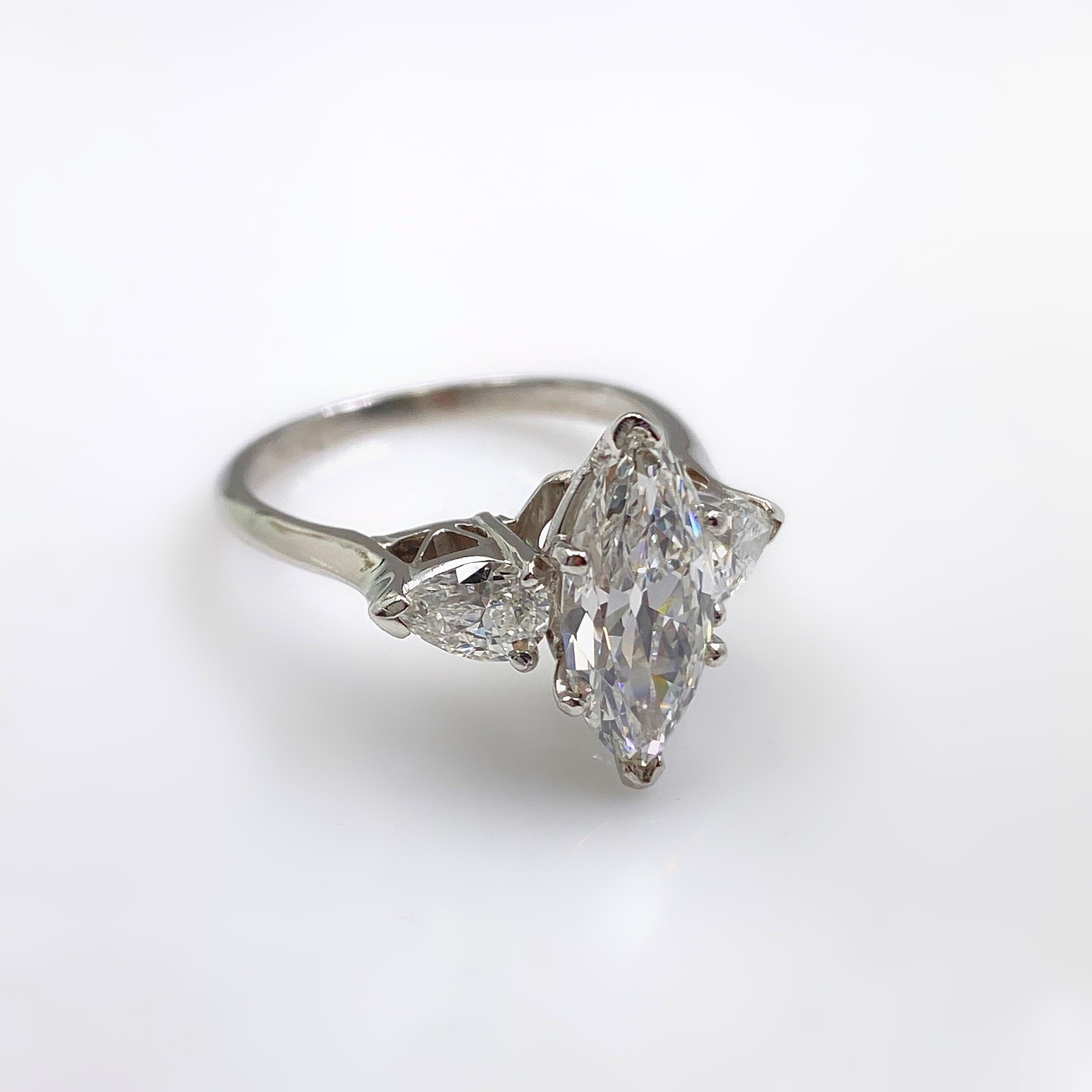 antique marquise diamond ring