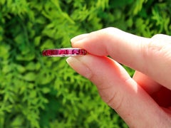 Antique 2.65Ct Ruby and Platinum Eternity Ring Circa 1930
