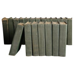 Antique 27-Volume Set Authorized Uniform Edition Books, Mark Twain Signed, c1899