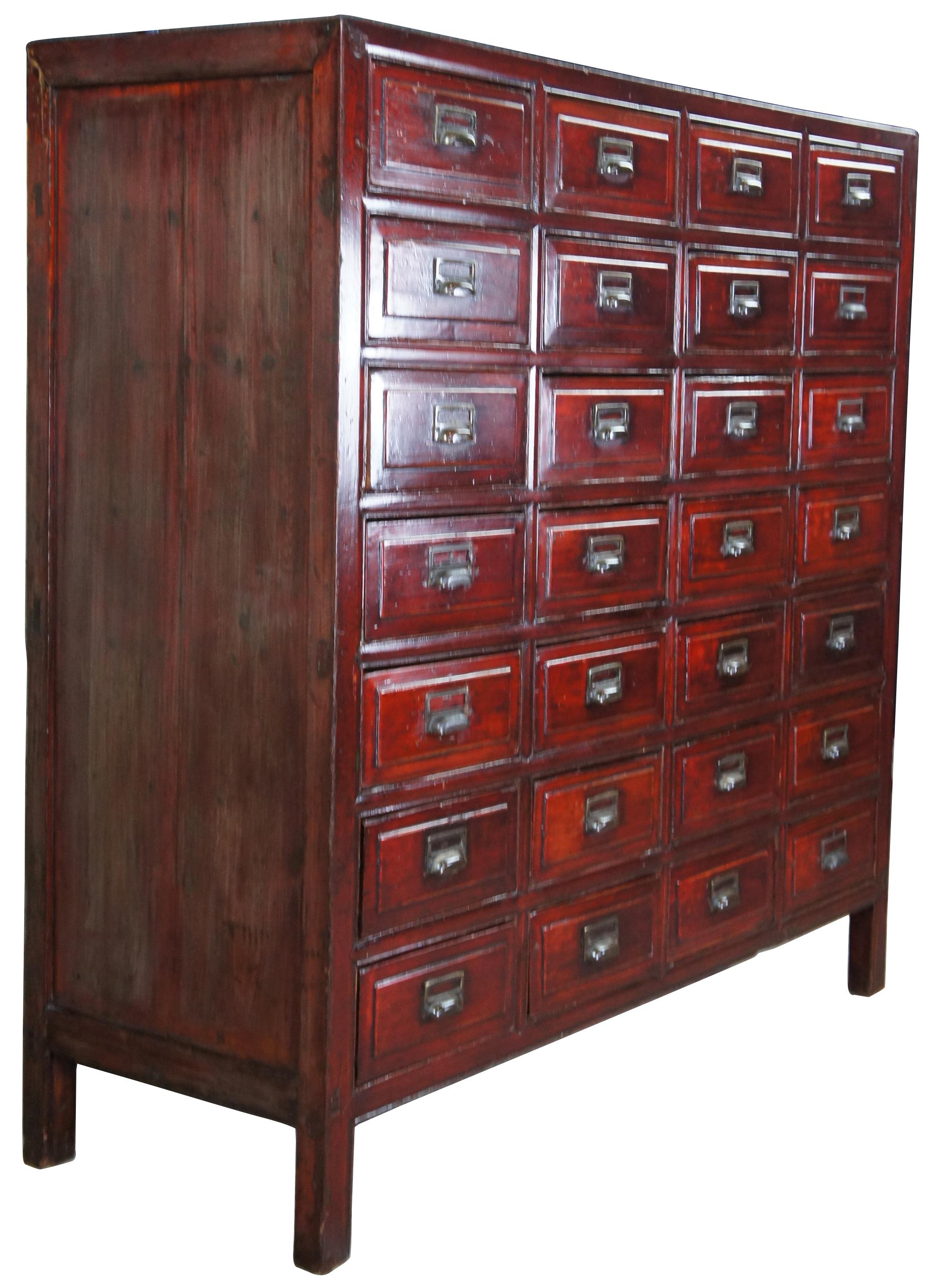cabinet with lots of little drawers