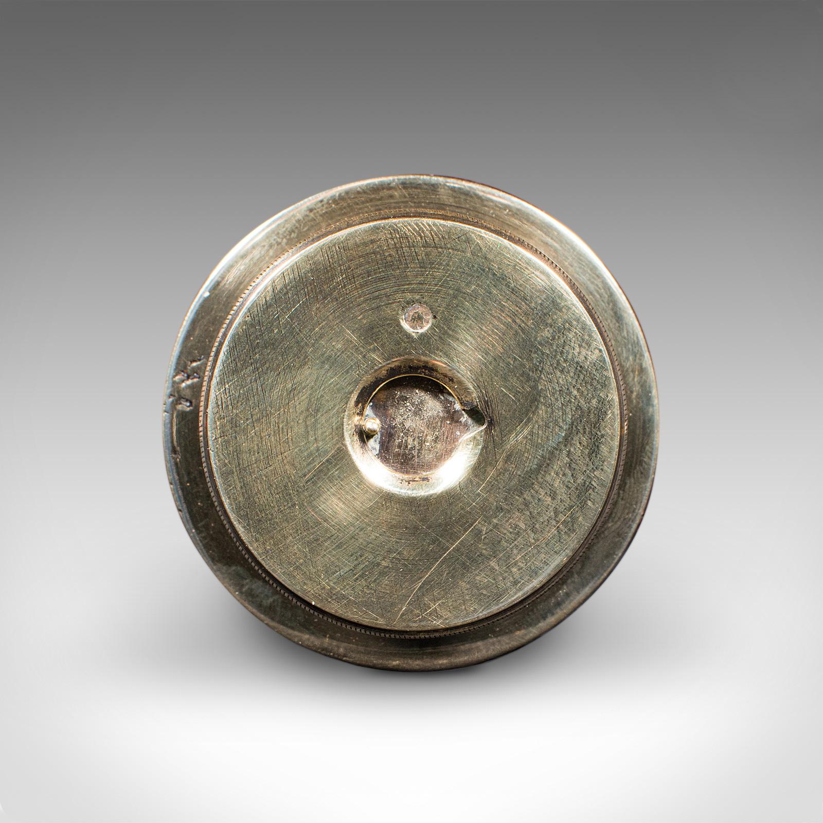 Telescope ancien à 3 tiroirs, laiton, cuir, Newton & Co, Victorien, C.1870 en vente 3