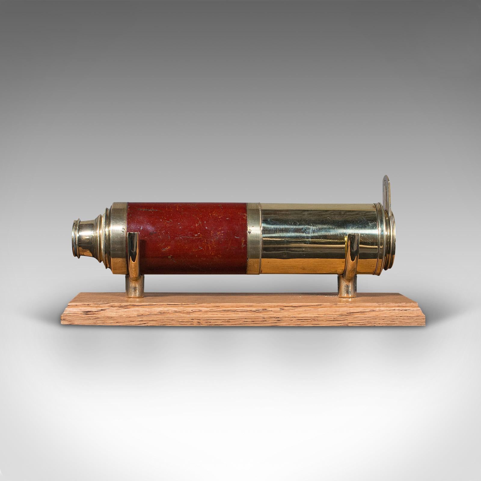 antique telescope