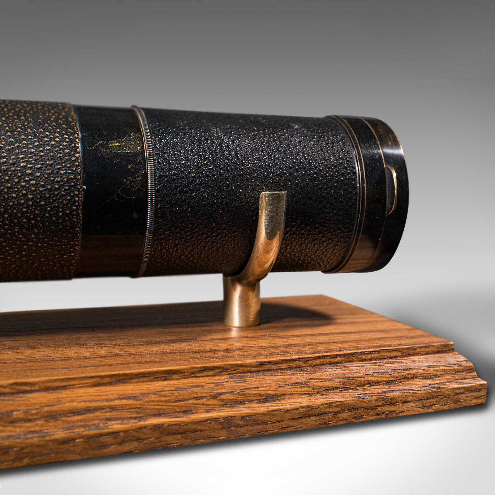Antique 3 Draw Telescope, English, Terrestrial, Lawrence & Mayo, Victorian, 1900 4