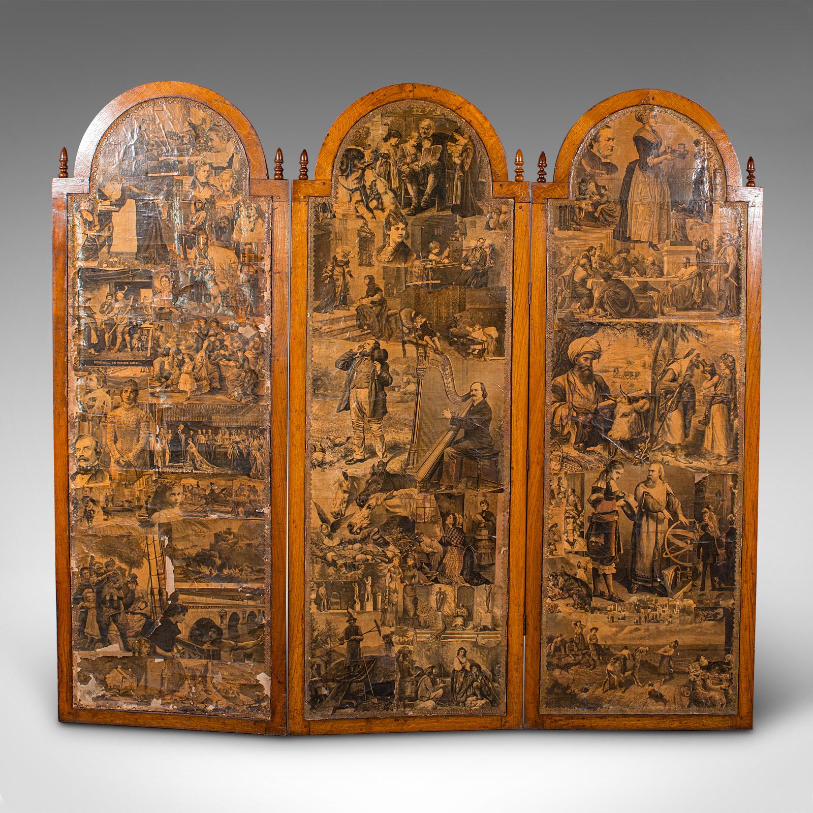 antique victorian room divider