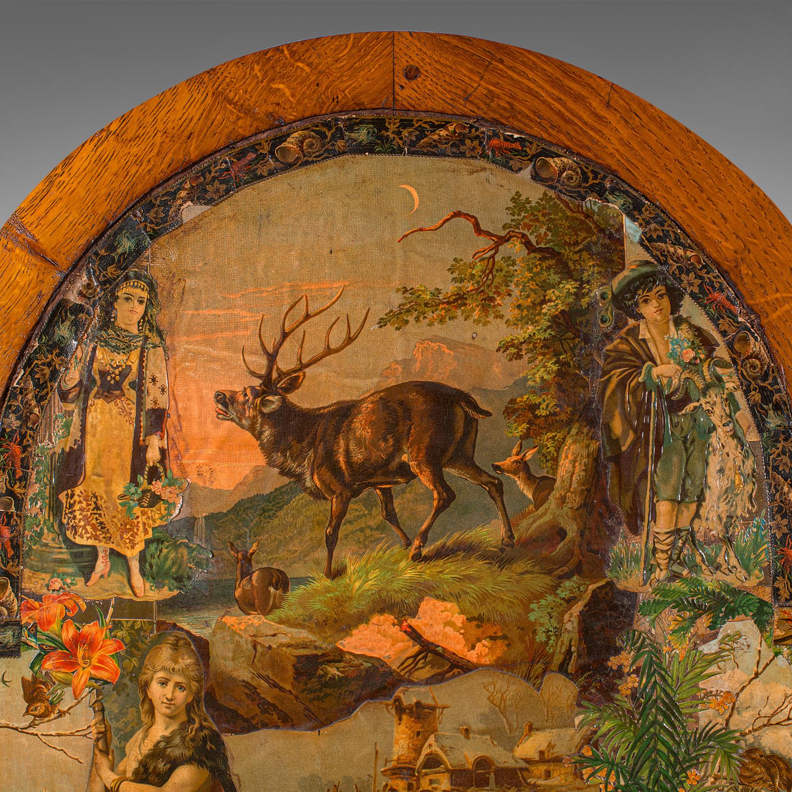 victorian dressing screen