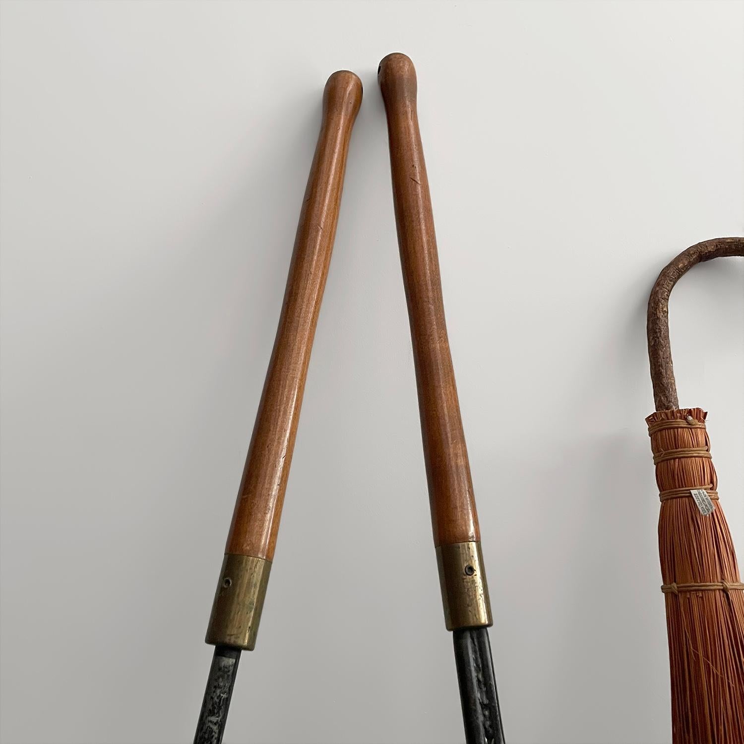 Set d'outils de cheminée 3 pièces Antiquities en vente 5