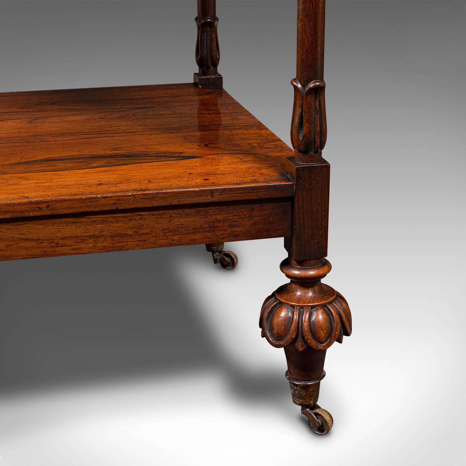 Antique 3 Tier Music Stand, English, Whatnot, Articulated Lectern, Regency, 1820 6