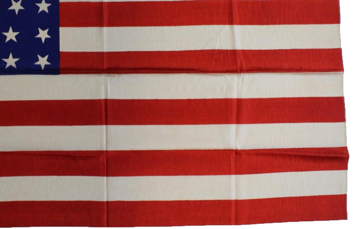 silk american flag