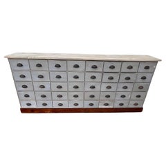 Antique 40-Drawer Apothecary Cabinet – Paris, circa 1920