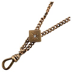 Antike 40 Zoll Slide Kette 10K Rose Gold