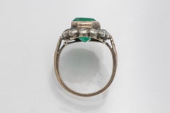 Antique 4.00ct emerald and diamond ring, Austria, circa 1900.